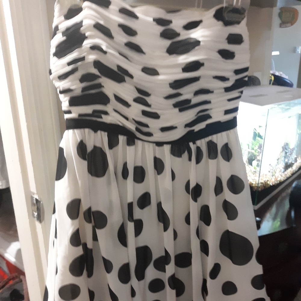 Guess strapless dress